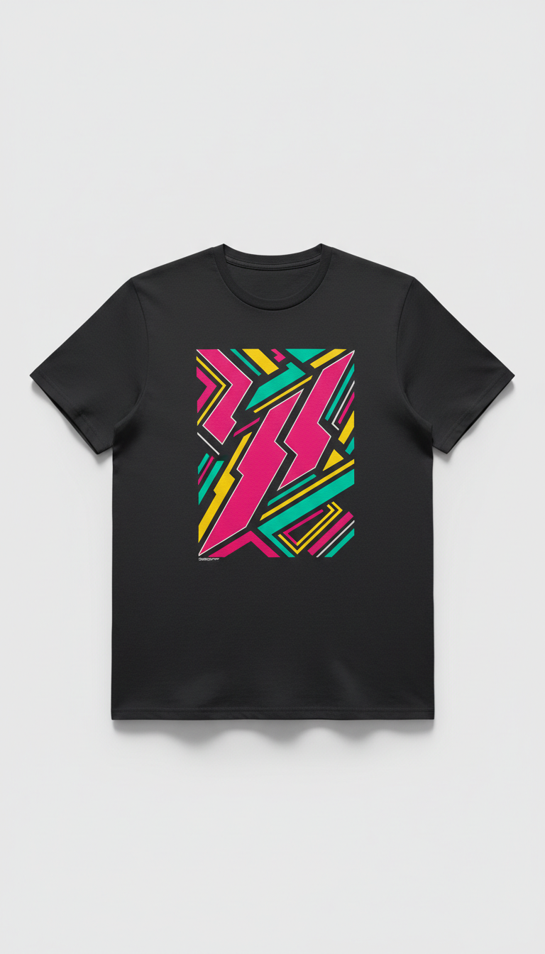 Graphic Cotton Oversized Tee