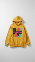 Matte Logo Zip Hoodie