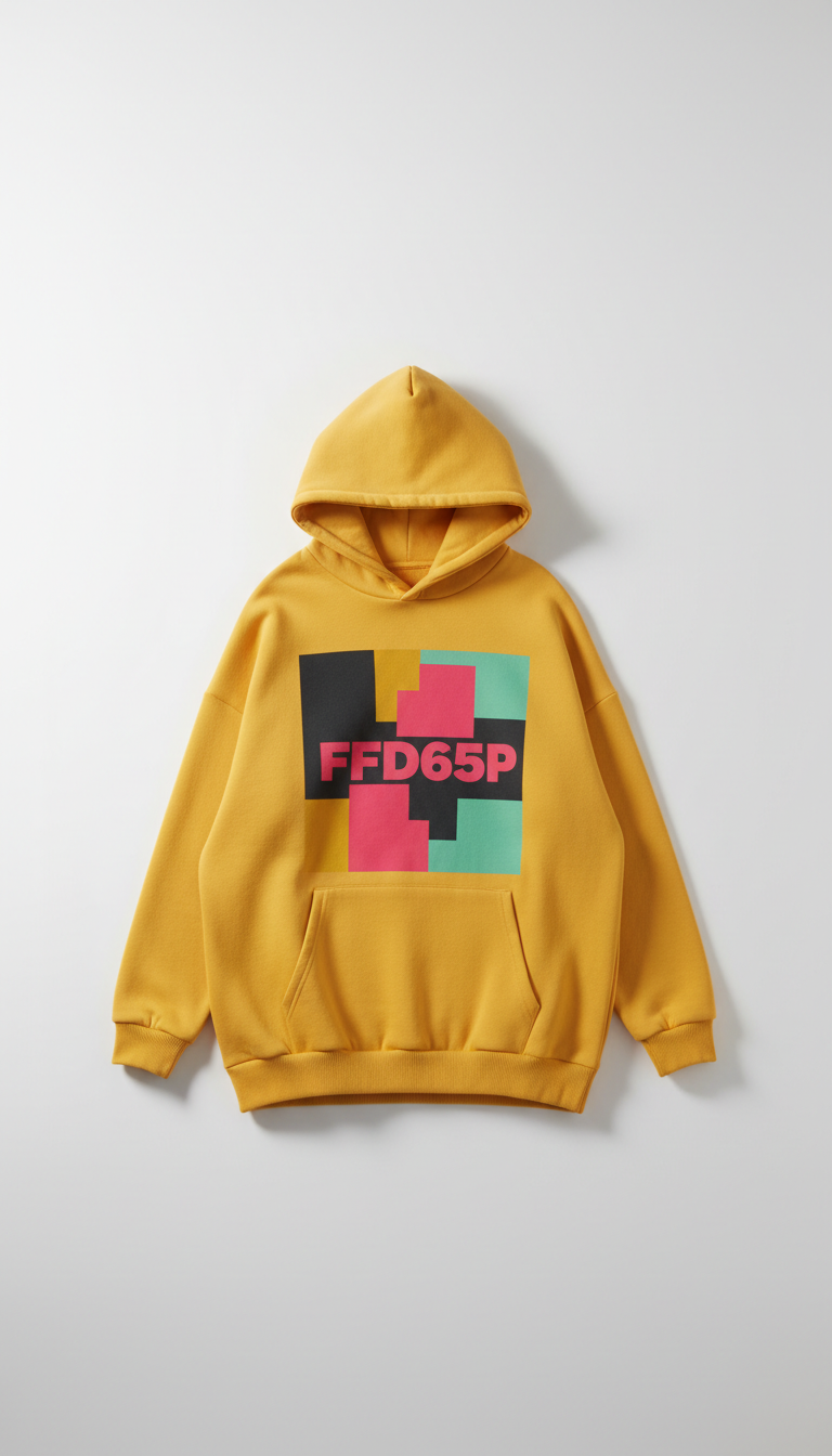 Matte Logo Zip Hoodie