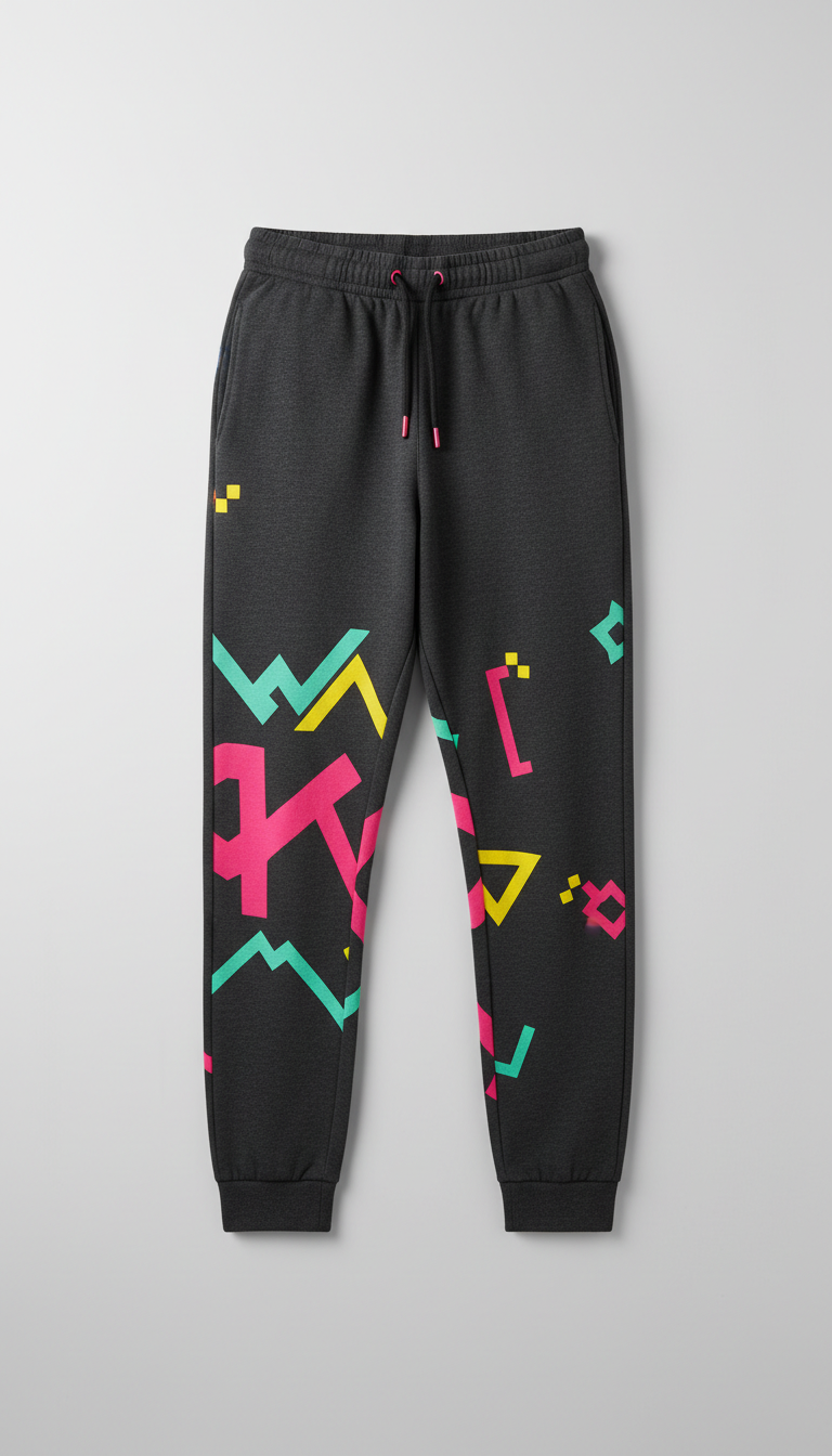 Relaxed Fit Neon Joggers