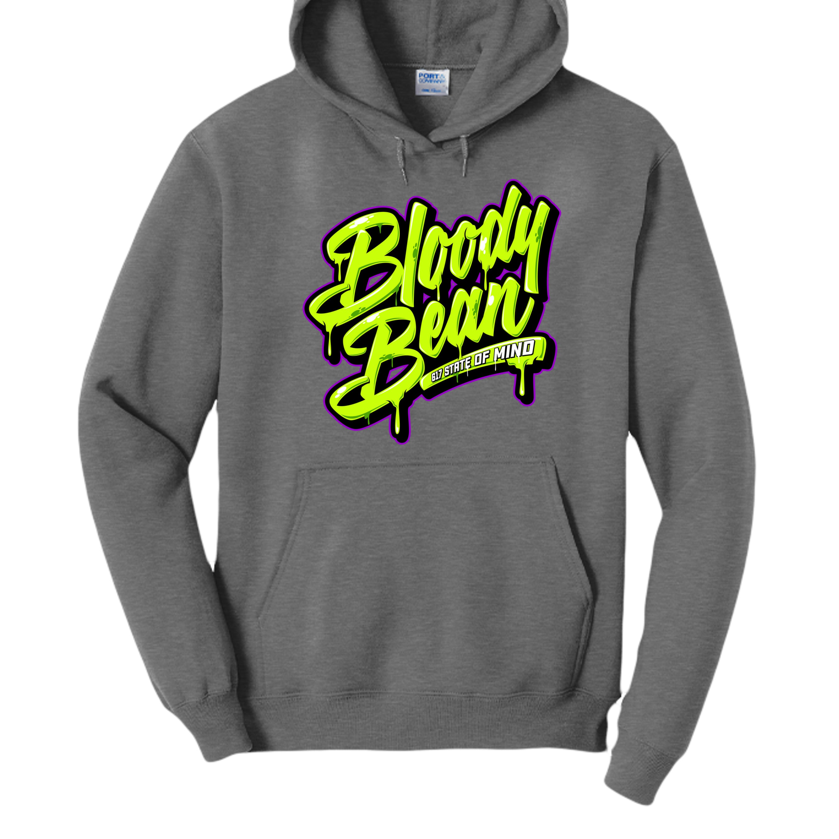 Dark Heather Grey - PC78HT - FRONT